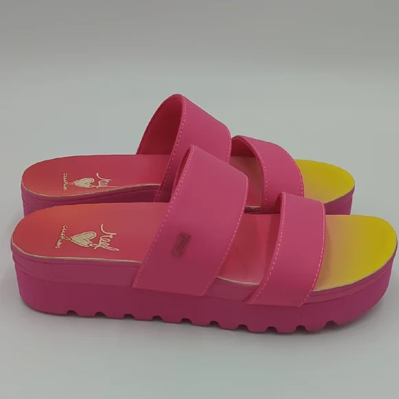 Reef Shoes Reef Womens Banded Horizon Hi Platform Vibrant